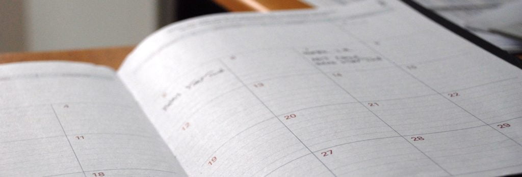 calendrier éditorial journée mondiale